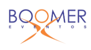 Logo Boomer, cliente da Total Confecções